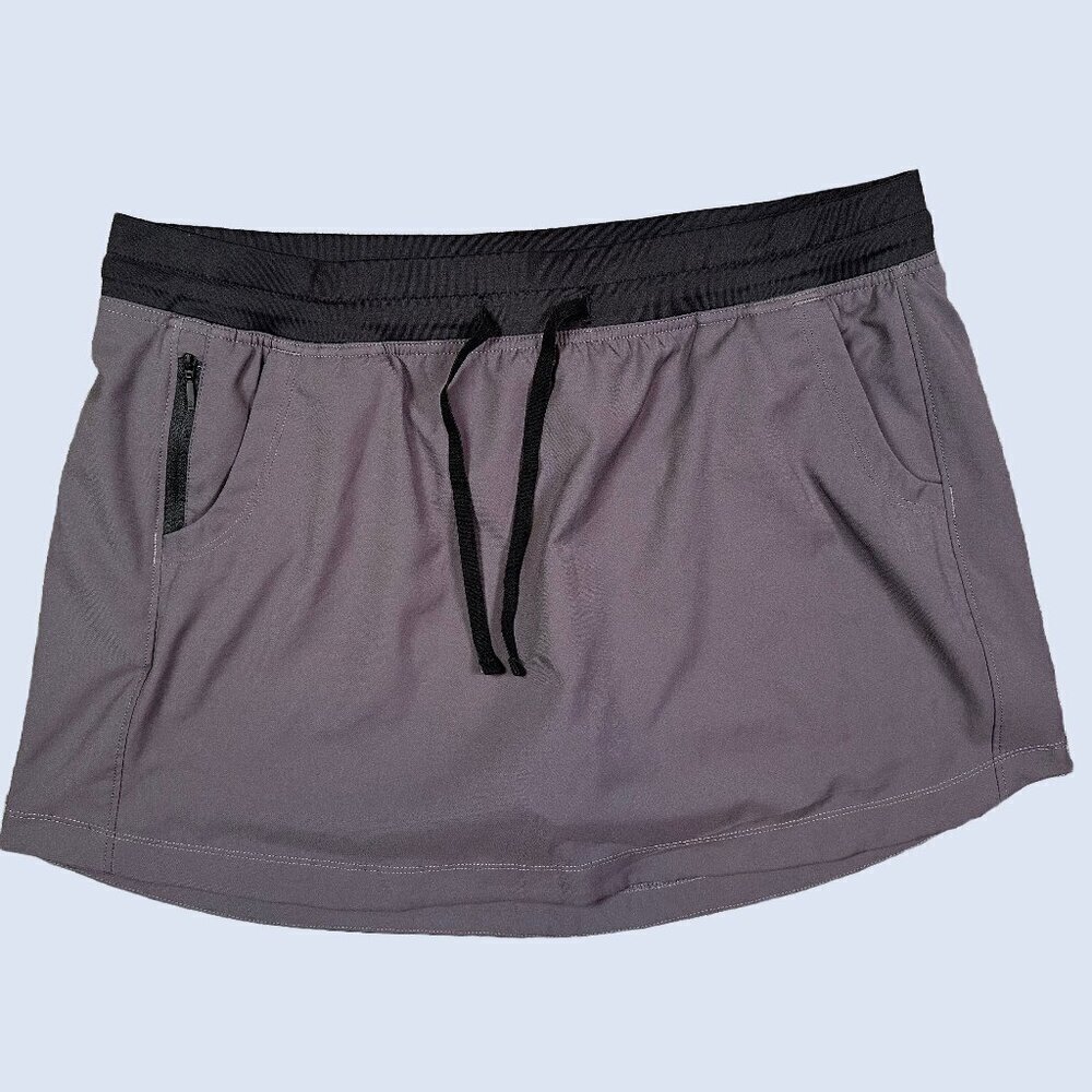 The North Face Class V Skirt Skort Grey Black Size X-Large - Golf / Tennis